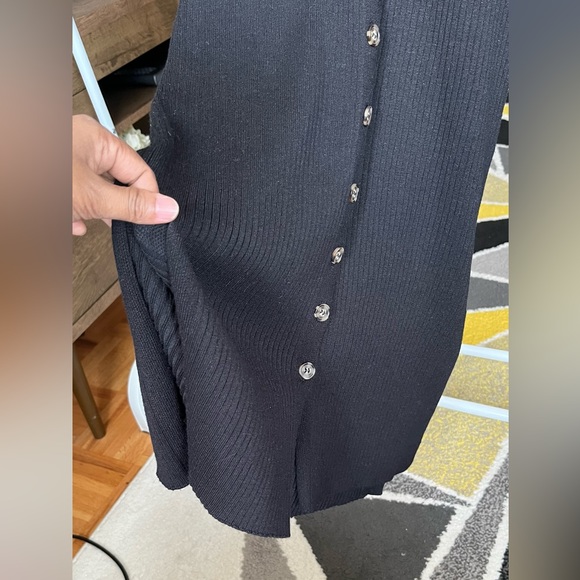 Pink Rose sweater dress - Picture 4 of 9